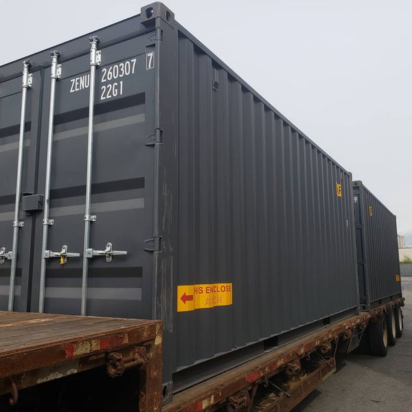 20 Ft Container Double Doors