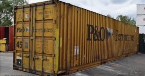 45 foot HC Shipping Container - Wind and Water Tight